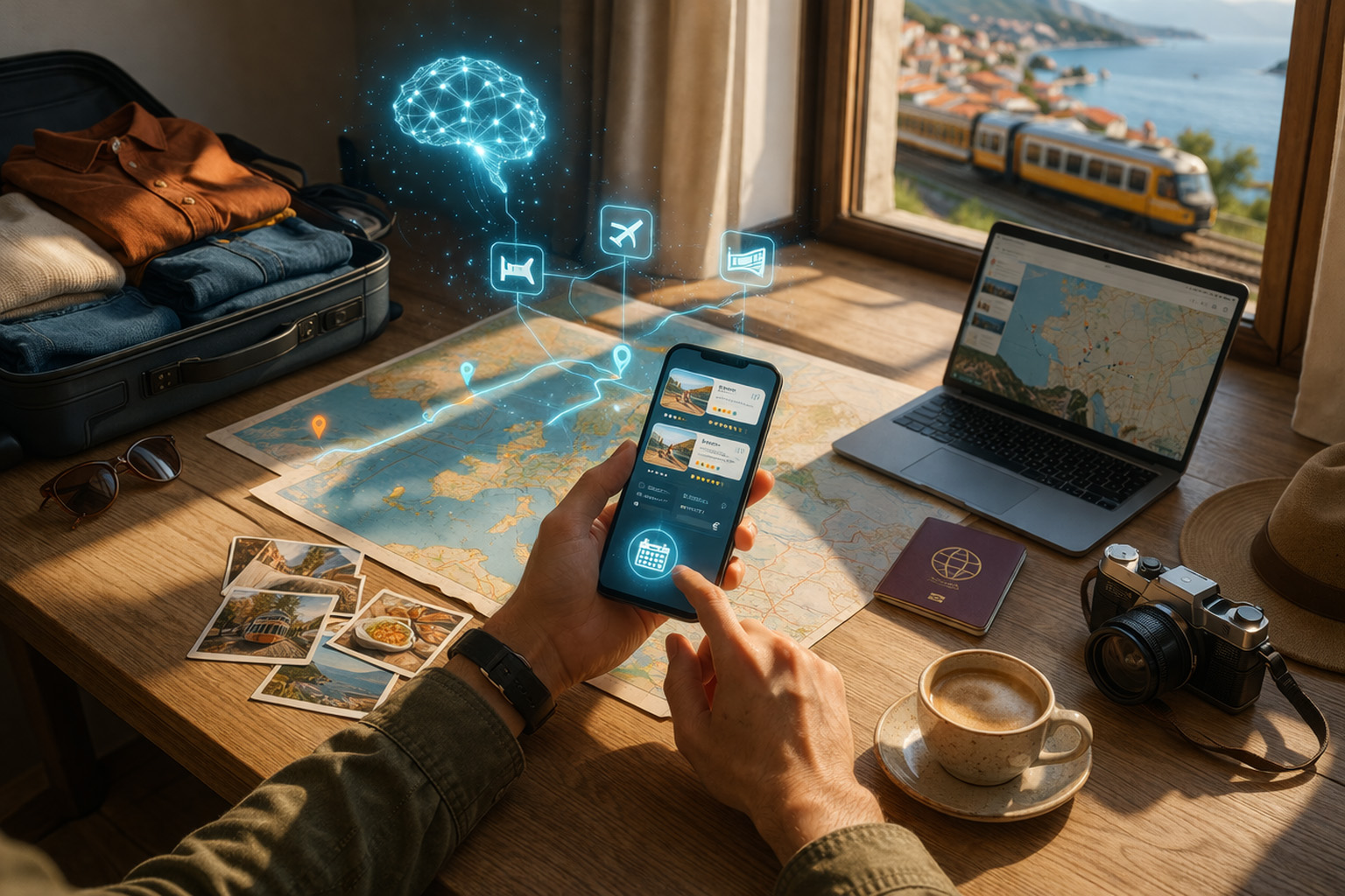 Как ИИ уже меняет путешествия от идеи маршрута до бронирования