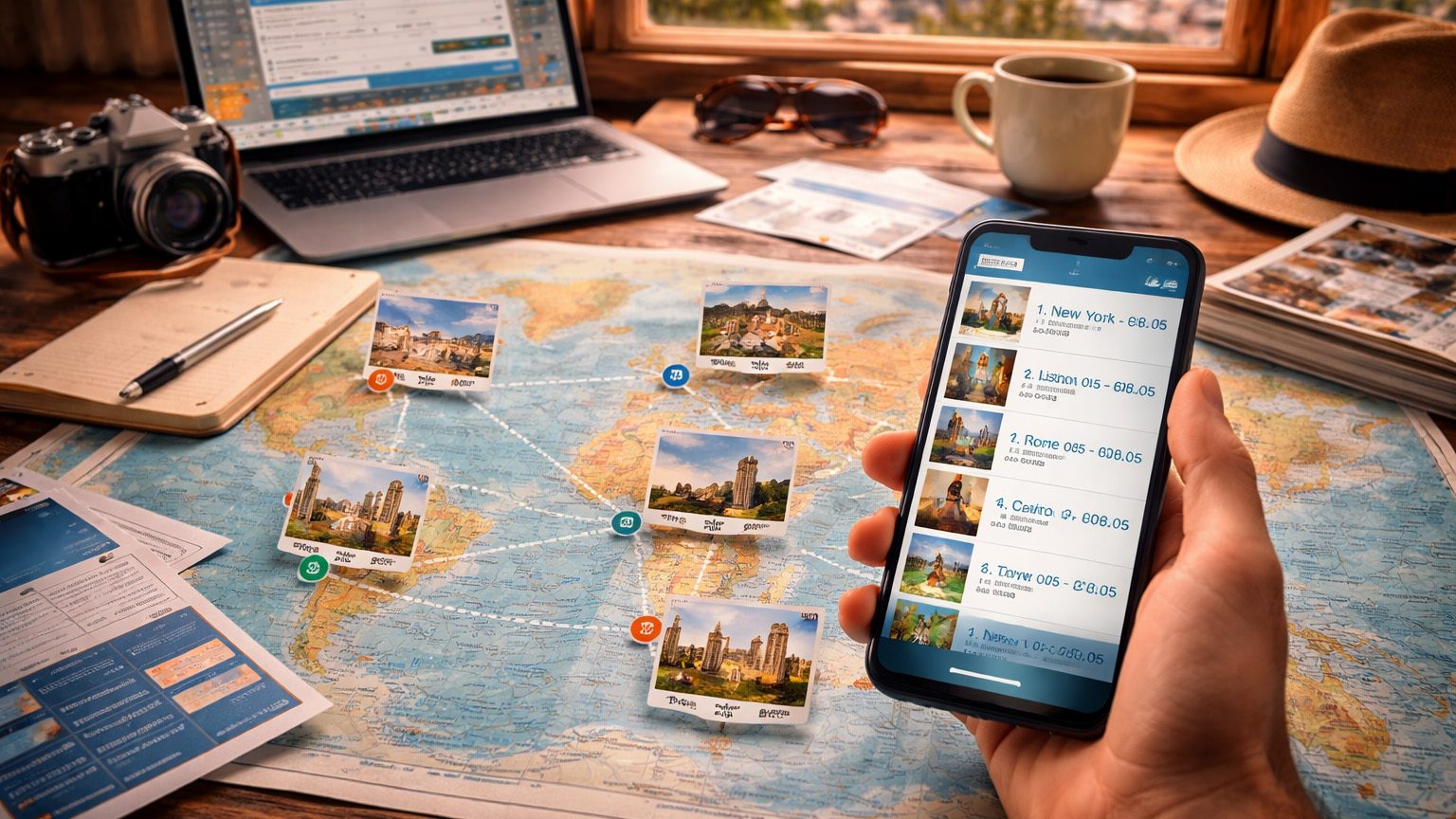 Пример реального сложного маршрута
